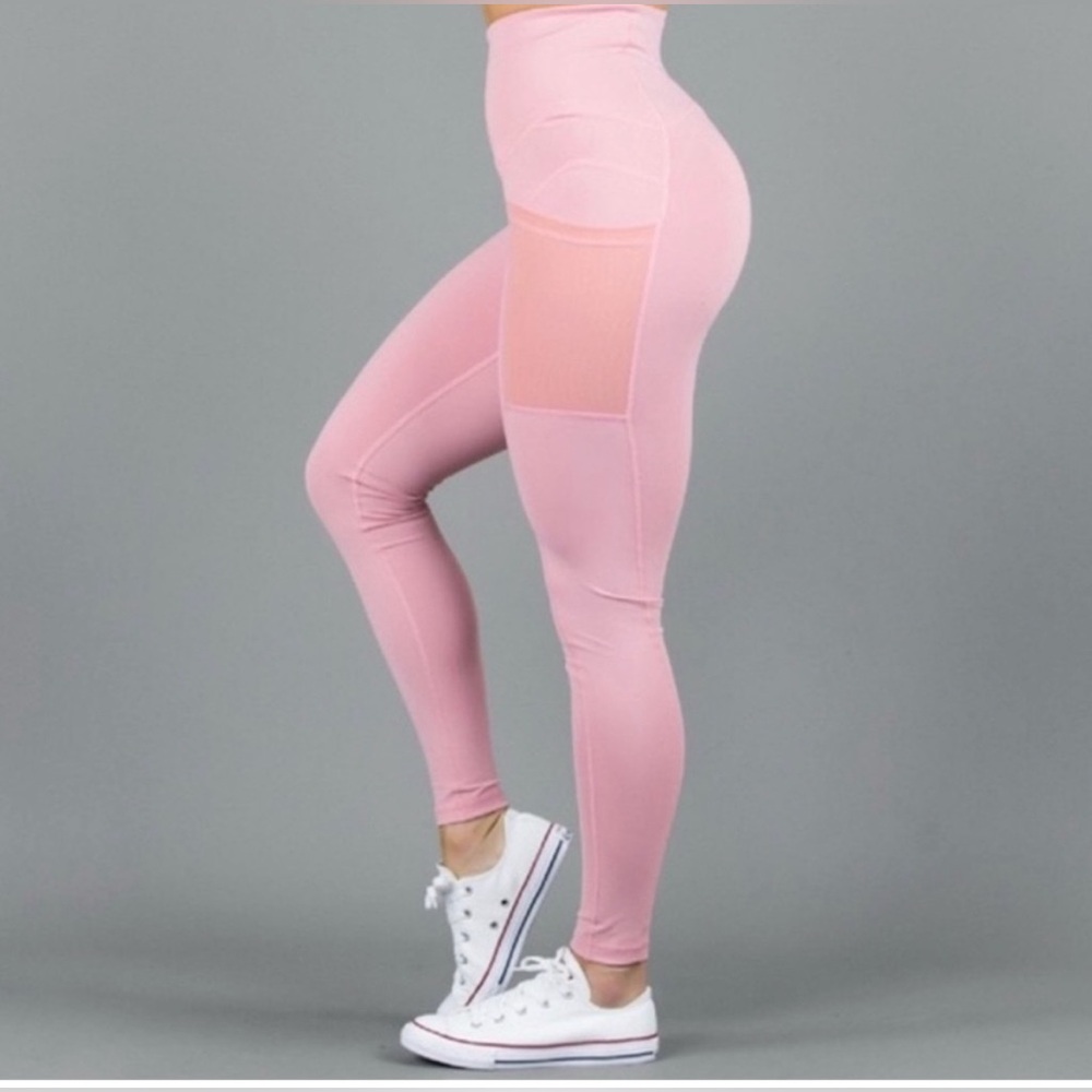 BuffBunny Athena Leggings – Pink, Size S